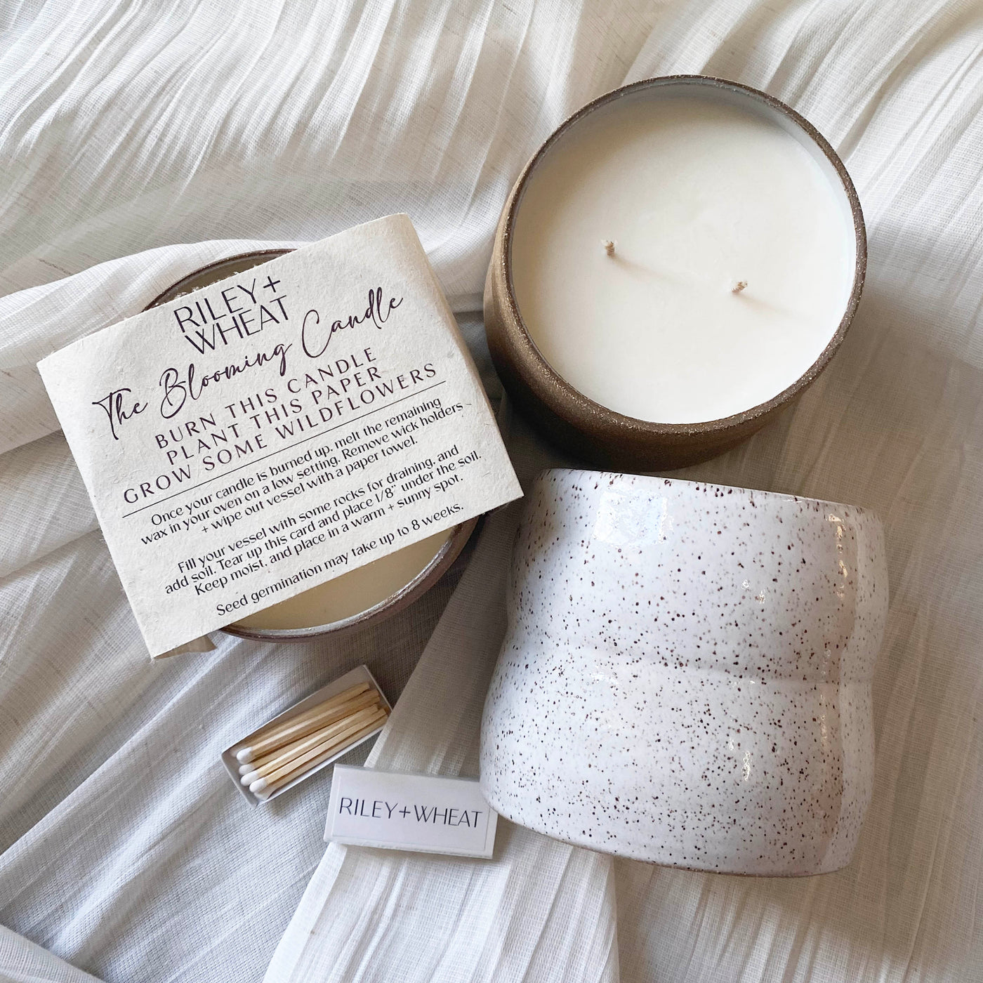 All Natural Candles – Riley & Wheat